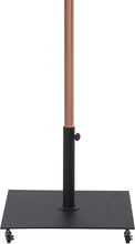 Load image into Gallery viewer, Fiji - Aluminum Patio Umbrella With Square Black And Teak Base
