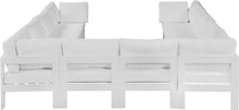 Load image into Gallery viewer, Nizuc - Outdoor Patio 10 Piece Modular Sectional With White Frame
