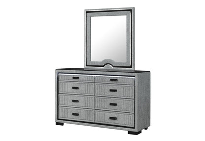 Isabella - Mirror With LED - Gray