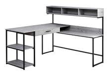 Load image into Gallery viewer, Computer Desk, Home Office, Corner, Storage Drawers, L Shape, Laptop, Contemporary &amp; Modern
