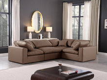 Load image into Gallery viewer, Comfy - 4 Piece Faux Leather Modular Sectional
