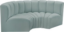 Load image into Gallery viewer, Arc - Faux Leather 3 Piece Modular U-Shaped Sofa

