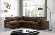 Load image into Gallery viewer, Comfy - 4 Piece Velvet Modular Armless Sectional
