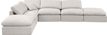 Load image into Gallery viewer, Indulge - Linen 6 Piece Modular Armless Sectional
