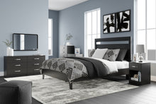 Load image into Gallery viewer, Finch - Six Drawer Dresser - Black
