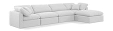 Load image into Gallery viewer, Indulge - Linen 5 Piece Modular Sectional With Chaise - White
