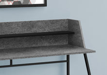 Load image into Gallery viewer, Computer Desk For Home Office, Laptop, Storage Shelves, Marble Look Contemporary &amp; Modern
