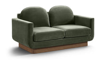 Load image into Gallery viewer, Diviento - Velvet Performance Fabric Upholstered Loveseat

