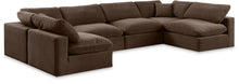 Load image into Gallery viewer, Comfy - 6 Piece Velvet Modular Armless Sectional
