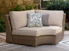 Load image into Gallery viewer, Laguna Heights - Curved Corner Chair With Cushion - Beige
