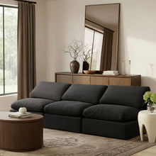 Load image into Gallery viewer, Indulge - Velvet 3 Seat Modular Armless Sofa
