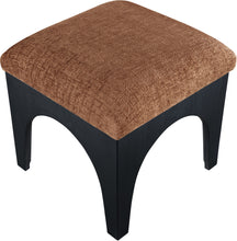 Load image into Gallery viewer, Lawson - Chenille Fabric Ottoman - Black Base
