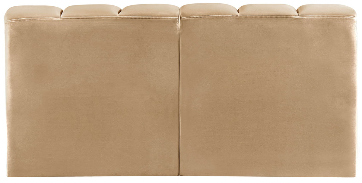 Arc - Velvet 2 Seats Modular Sofa