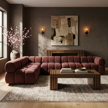 Load image into Gallery viewer, Orin - Velvet 6 Piece Modular L-Shaped Sectional
