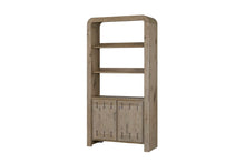 Load image into Gallery viewer, Pagosa - Bowtie Bookcase - English Knotty Oak
