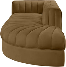 Load image into Gallery viewer, Rummi - Velvet Performance Fabric Upholstered 3 Piece Modular Sectional
