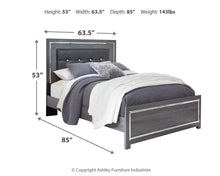 Load image into Gallery viewer, Lodanna - Panel Bed
