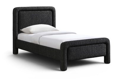 Baylor - Fabric With Interwoven Chenille Upholstered Bed