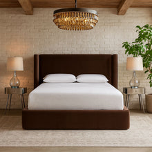 Load image into Gallery viewer, Kendall - Velvet Upholstered Bed
