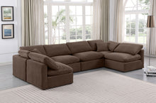 Load image into Gallery viewer, Indulge - Velvet 6 Piece Modular U-Shaped Sectional
