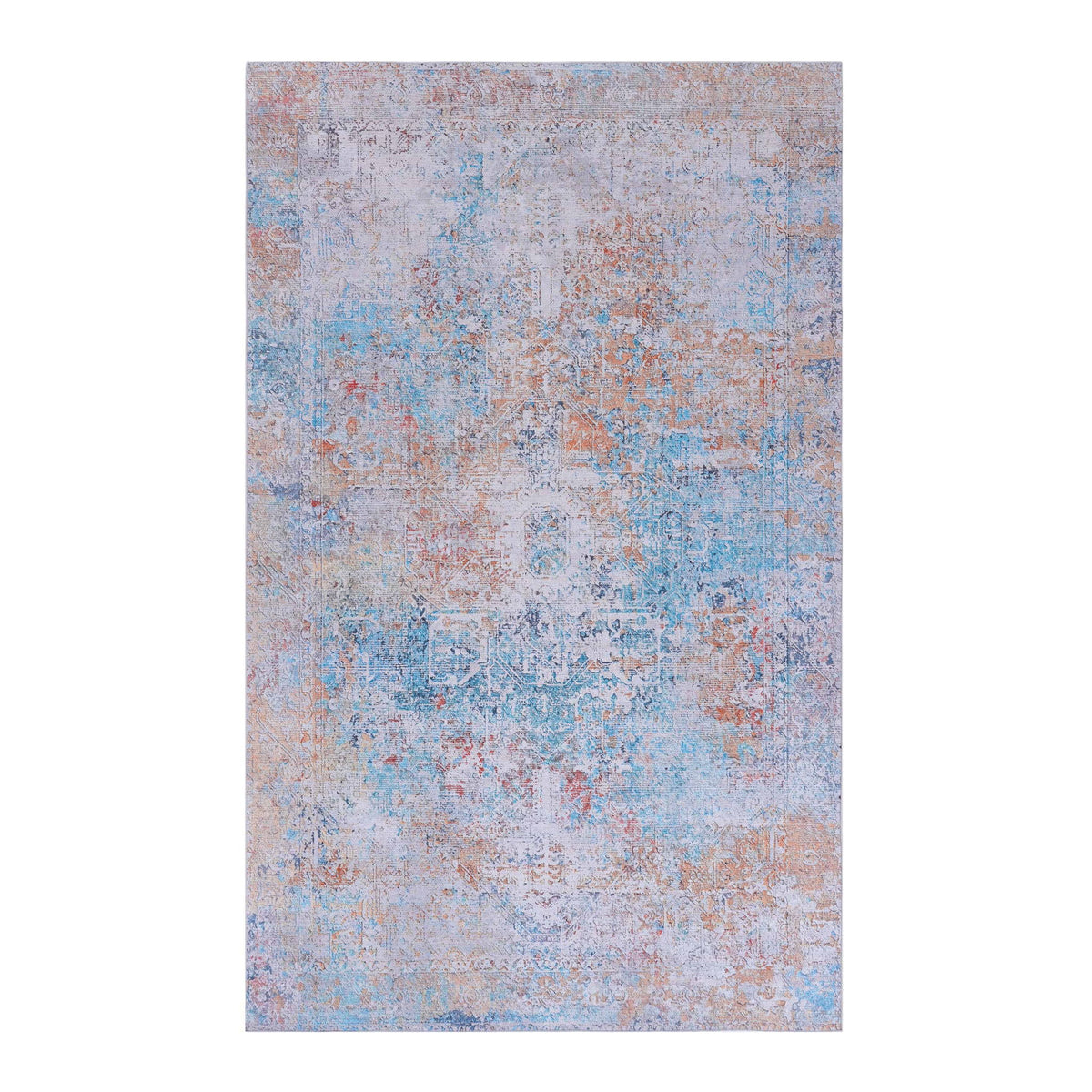 Maval - 2' X 3' Washable Area Rug - Yellow