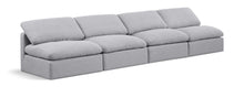 Load image into Gallery viewer, Indulge - Linen 4 Seat Modular Armless Sofa
