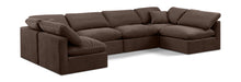 Load image into Gallery viewer, Indulge - Velvet 6 Piece Modular U-Shaped Sectional
