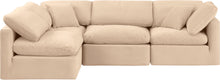 Load image into Gallery viewer, Indulge - Velvet 4 Piece Modular Sectional
