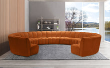 Load image into Gallery viewer, Infinity - 11 Piece Velvet Modular Sectional
