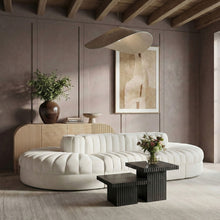 Load image into Gallery viewer, Rummi - Oval Velvet Performance Fabric Upholstered 8 Piece Modular Sectional
