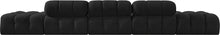 Load image into Gallery viewer, Ames - 5 Piece Boucle Upholstered Modular Sofa With 2 Armless Seats
