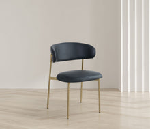 Load image into Gallery viewer, Lupita - Dining Chair With Brushed Gold Legs (Set of 2)
