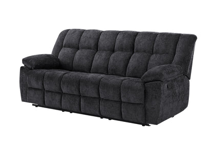 U6000 - Reclining Sofa - Black