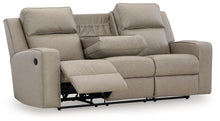 Load image into Gallery viewer, Lavenhorne - Rec Sofa W/Drop Down Table - Pebble
