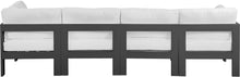 Load image into Gallery viewer, Nizuc - Outdoor Patio 4 Seat Modular Sofa With Gray Frame
