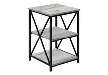 Load image into Gallery viewer, 3 Tier Accent Table, Side Marble Look Contemporary &amp; Modern
