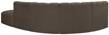 Load image into Gallery viewer, Arc - Boucle Fabric 5 Piece Corner Modular Sofa
