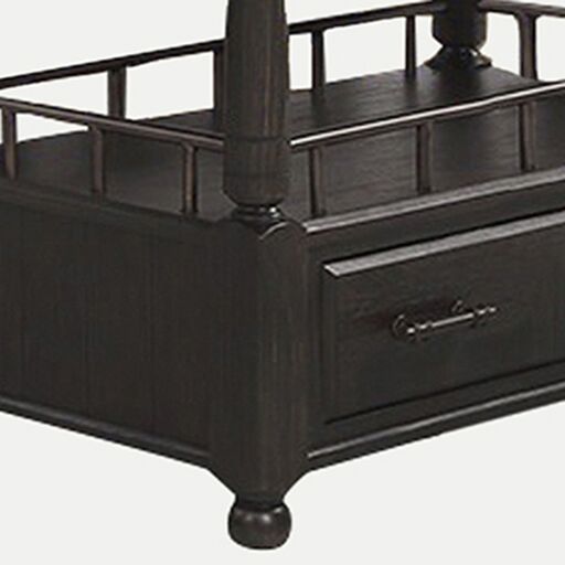Bellamy Lane - Counter Table With Leaf - Elm