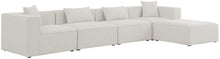 Load image into Gallery viewer, Cube - Linen 5 Piece Modular Sectional With Chaise
