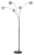 Load image into Gallery viewer, Winter - Metal Arc Lamp  - Silver Finish
