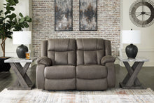 Load image into Gallery viewer, First Base - Reclining Loveseat - Gunmetal

