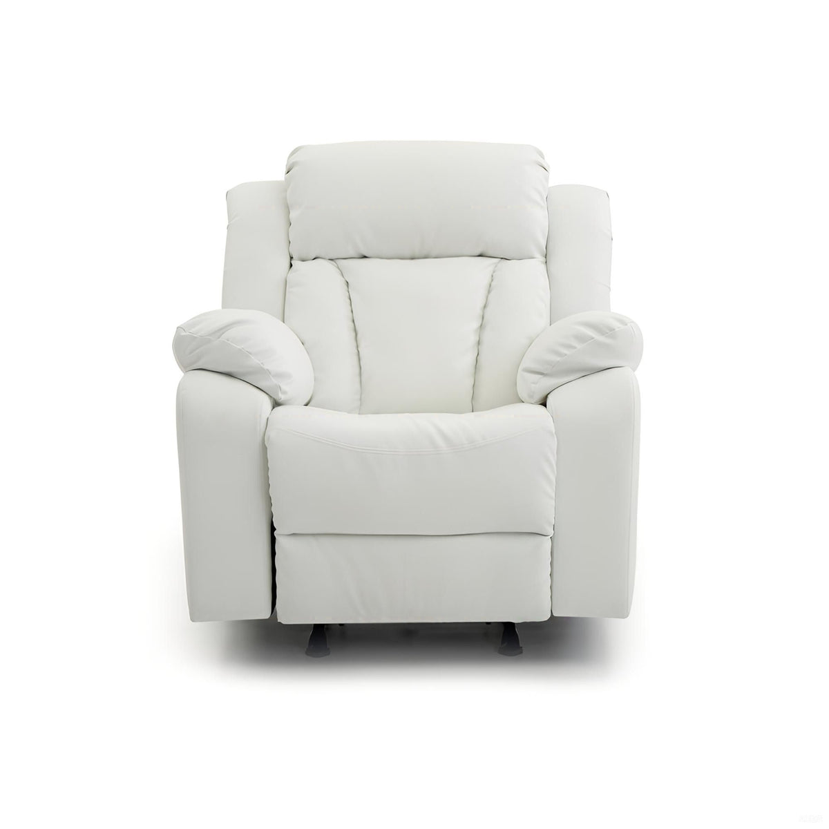 Elegant Rocker Recliner - White