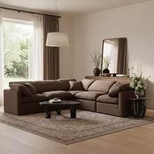 Load image into Gallery viewer, Indulge - Velvet 5 Piece Modular Corner Sectional
