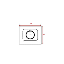 Load image into Gallery viewer, Powdercoated Fire Pit With Top
