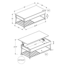 Load image into Gallery viewer, Contemporary Coffee Table, Lift Top, Rectangular
