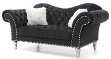 Load image into Gallery viewer, Elegant Round Arm Loveseat
