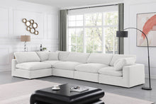 Load image into Gallery viewer, Comfy - 5 Piece Velvet Modular Sectional
