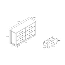 Load image into Gallery viewer, Avery - Dresser, Spacious Drawers, Block Feet - Beige
