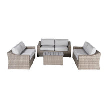 Load image into Gallery viewer, Stylish Sofa Seating Group With Cushions Perfect For Outdoor Gatherings

