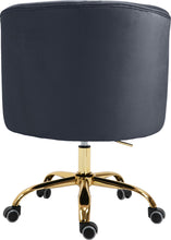 Load image into Gallery viewer, Arden - Office Chair with Gold Legs
